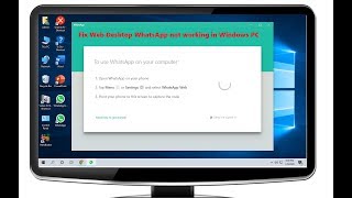 How to Fix All Error of Desktop Whatsapp in Window