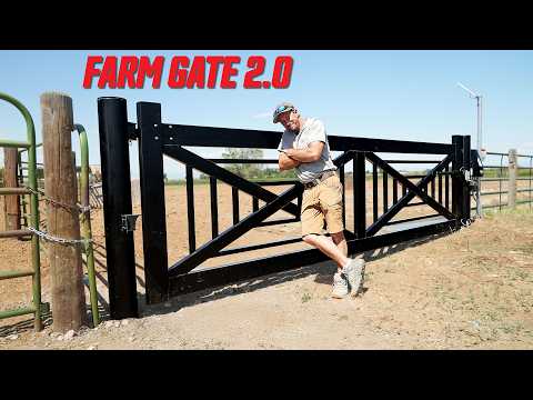 Custom Farm Gate Build with a High-Tech Twist
