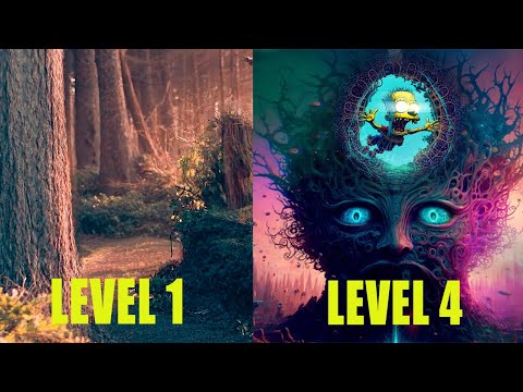 The 5 Levels of the PSYCHEDELIC Experience
