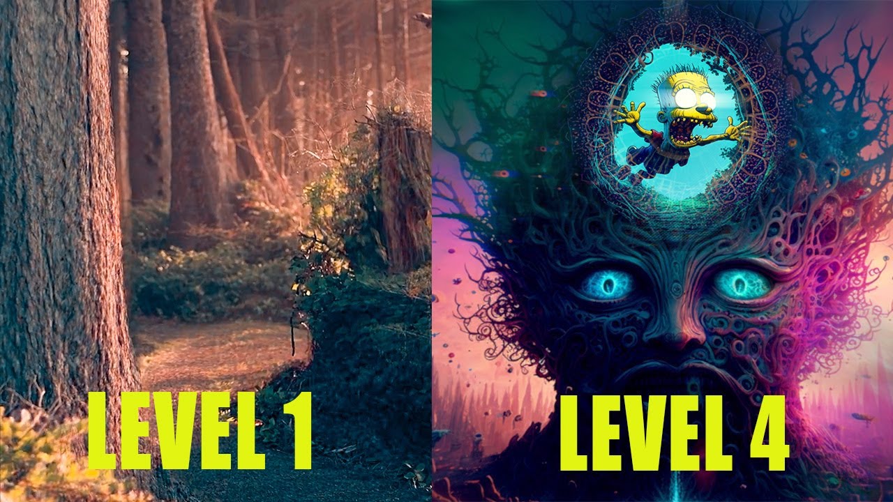 The 5 Levels of the PSYCHEDELIC Experience