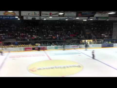 09.09.2011 EHC Olten - SC Langenthal Penaltyschiessen Marty Sertich