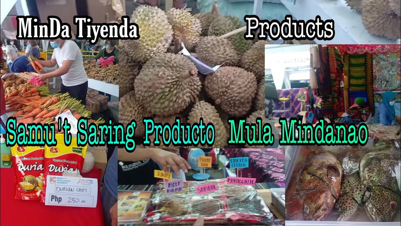 Putar video MinDa Tiyenda Products Samu't Saring Producto Mula Mindanao sekarang MinDa Tiyenda Products Samu't Saring Producto Mula Mindanao