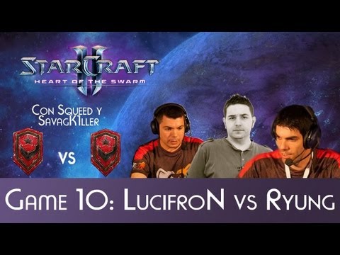 HotS G10 LucifroN T) vs Ryung (T) con SavageK1ller