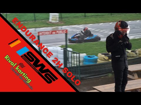 JE FINI TREMPÉ ! VLOG ENDURANCE 2H SWS EN SOLO CHEZ RIVAL'KARTING
