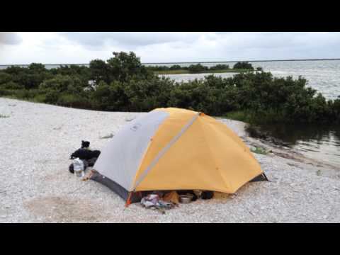 2017 June Sail Camping Trip "Camp 1" of the TX 200 "Hard Way"