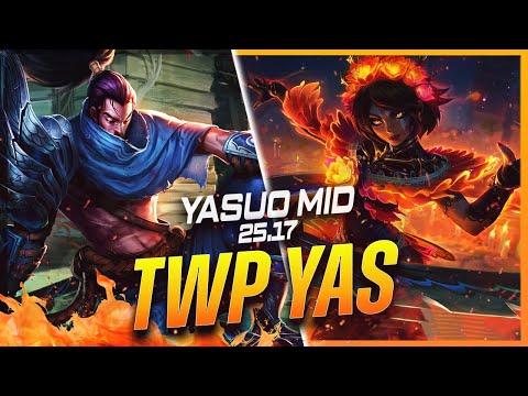 TheWanderingPro - Yasuo vs Qiyana MID Patch 25.17 - Yasuo Gameplay