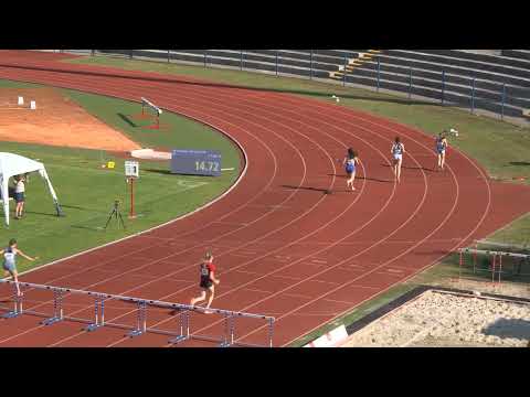 100m prepone [Ž], 2 skupine - Ekipno prvenstvo Hrvatske za seniore i seniorke 2025