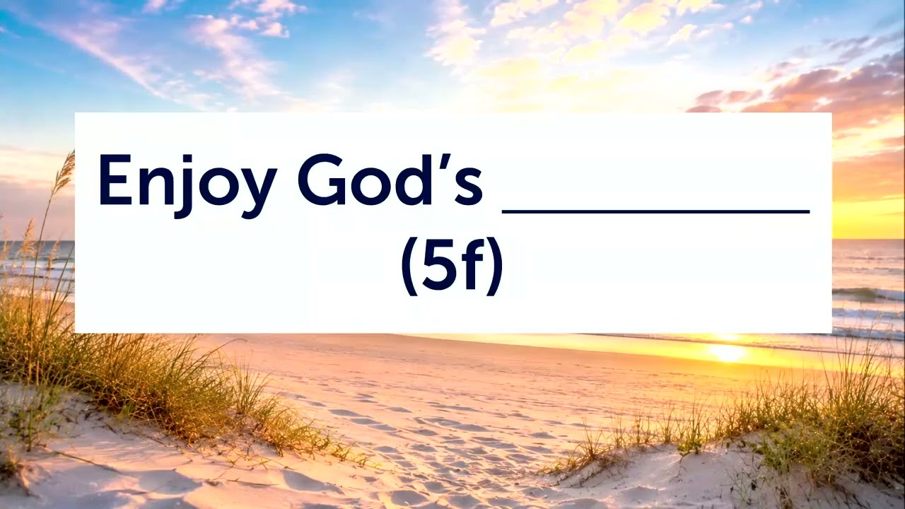 7-12-2026 Finding Fulfillment Psalm 16