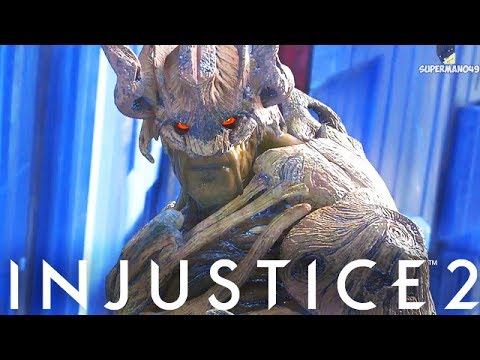 SWAMP THING DESTROYS! #CORNERRENT - Injustice 2 "Swamp Thing" Gameplay