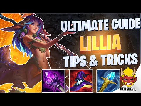 WILD RIFT ULTIMATE LILLIA GUIDE | TIPS & TRICKS | Guide & Build