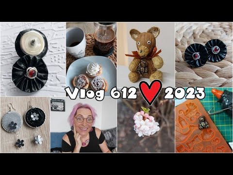 Vlog 612/23 - opět náušnice a kouzlo s tavnou pistolí