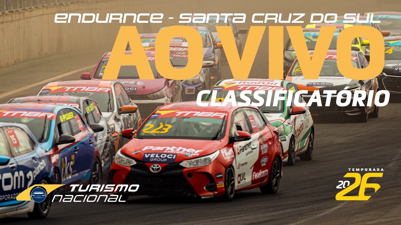 TURISMO NACIONAL 2026 | AO VIVO | 4ª ETAPA - TREINO CLASSIFICATÓRIO | SANTA CRUZ DO SUL, RS