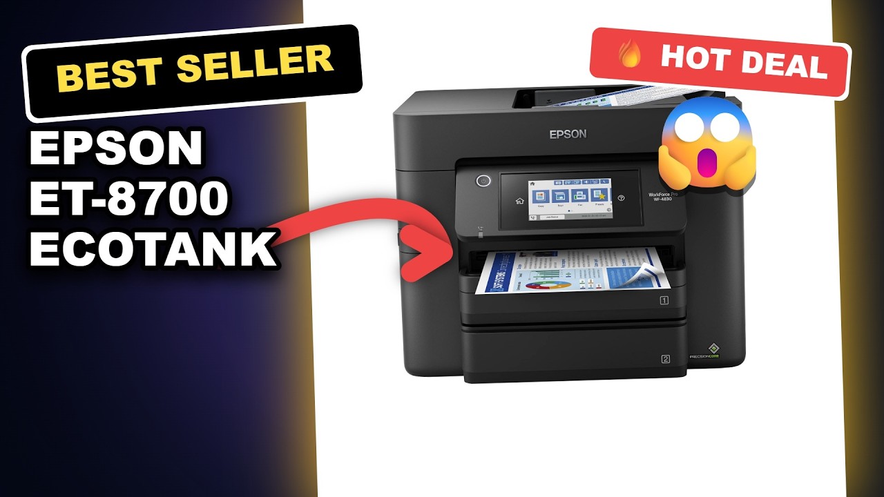 Epson ET-8700 EcoTank Printer Tested: Best Supertank Printer for Small Offices?