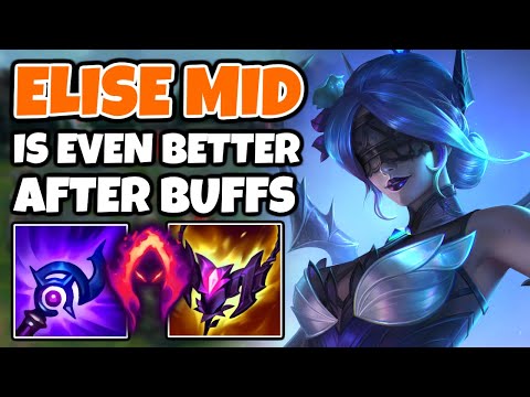 ELISE MID was BUFFED, is this my ticket to CHALLENGER? | Off-Meta Climb | 13.17 - League of Legends