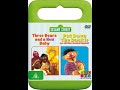 123 Sesame Street Home Video Three Bears And A New Baby Put Down The Duckie Australian DVD