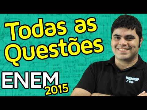 TODAS AS QUESTÕES DE MATEMÁTICA DO ENEM 2015 RESOLVIDAS | Matemática Rio