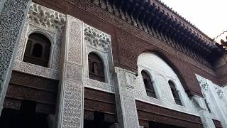 preview picture of video 'Morocco : Meknes : Madrasa Bou Inania المدرسة البوعنانية بمكناس'