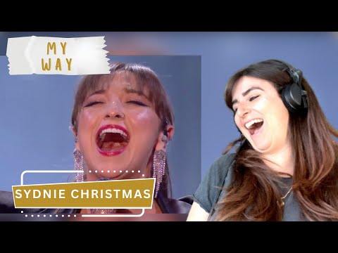 Sydnie Christmas (BGT) - ???? My WOW (i mean) My Way ????  - Vocal Coach Reaction & Analysis