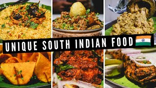 Unique SOUTH INDIAN FOOD | 10 Mouthwatering INDIAN DISHES at Ulavacharu Restaurant in Hyderabad 😋🇮🇳