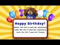 PBS39 Cub Club November Birthdays