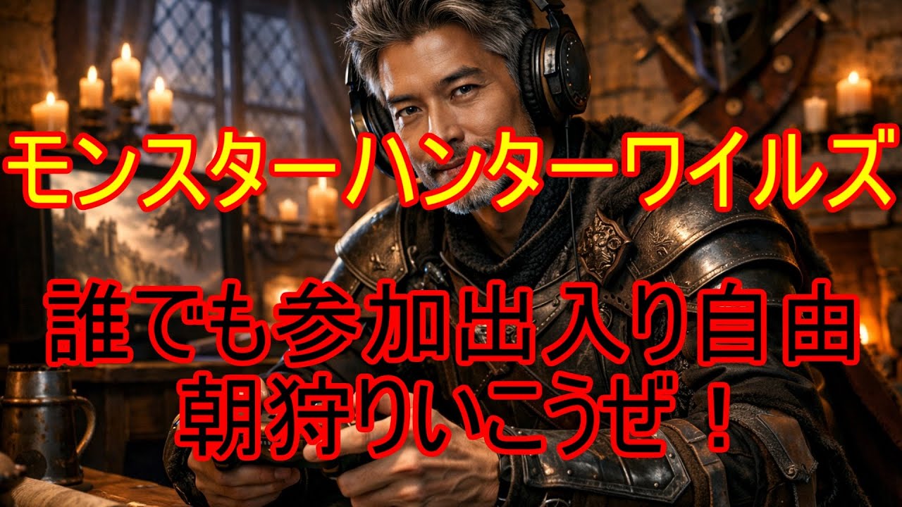 参加出入り自由　モンスターハンターワイルズ　MHWs　#112