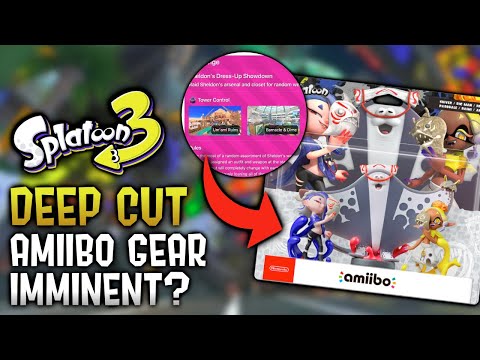 Deep Cut Amiibo Gear Imminent? - Splatoon 3 News