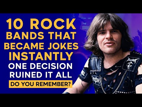 10 Rock Bands That Became Jokes In Seconds