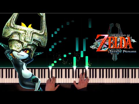 Zelda Twilight Princess: Midna's Lament (Extended) Piano
