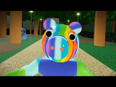 ROBLOX PIGGY 2 RAINBOW GEORGE JUMPSCARE - Roblox Piggy Book 2 rp