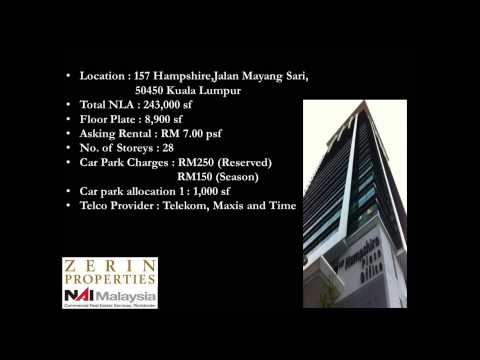 Zerin Properties - Hampshire Place Office Space For Rent Kuala Lumpur