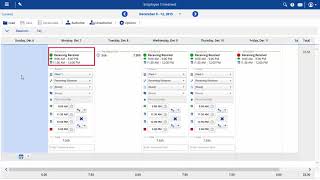 Dayforce: Reviewing your timeheet