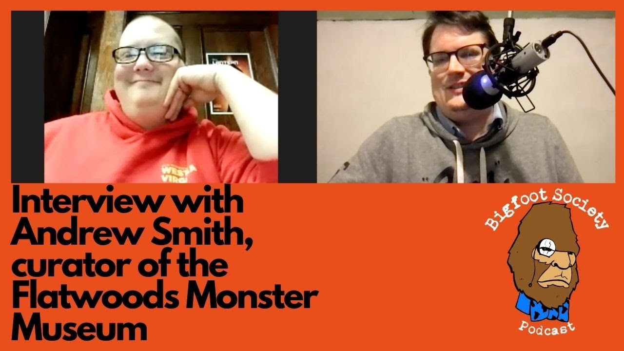 Andrew Smith, curator of the Flatwoods Monster Museum