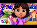 Dora S Fantastical Animal Rescues 10 Minute Compilation Dora Friends