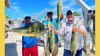 Last-Minute Offshore Fishing Trip: Epic Mahi Mahi Catch & Quick Lunch