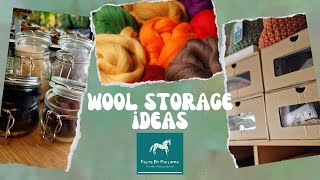 🧶How can you store your stash // Let's look at some solutions // Needle felting natter 🎎