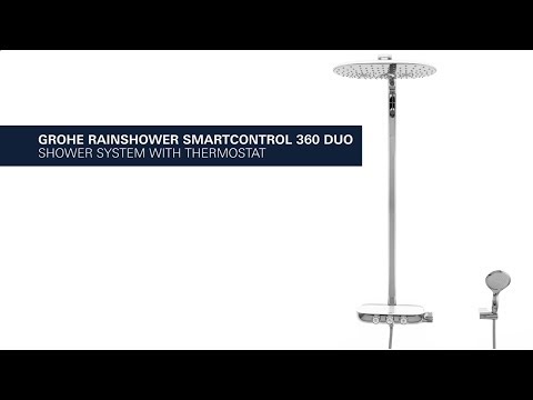 Grohe Rainshower SmartControl douchesysteem 360 - duo - Chroom