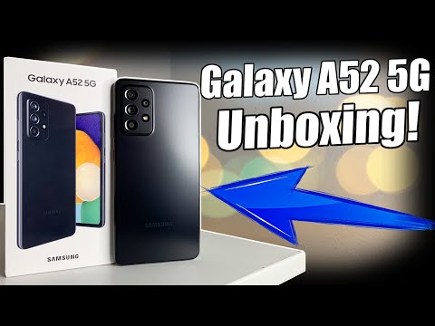 Samsung Galaxy A52 5G Unboxing & Hands On!