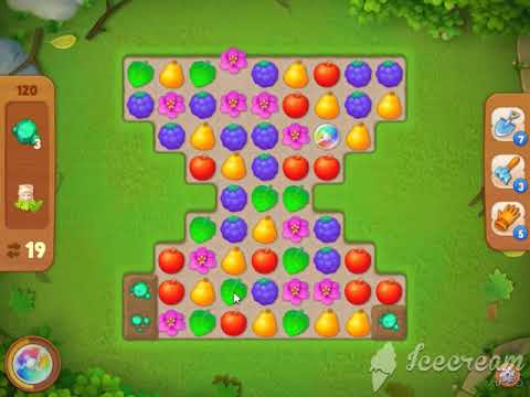 Gardenscapes level 120