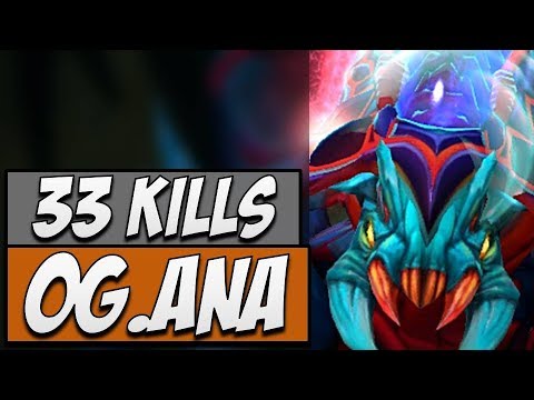 OG.Ana Weaver - 7598 MMR | Dota Gameplay 7.14