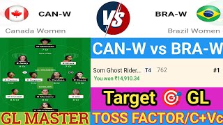 Can-w vs Bra-w Dream11 Prediction,Can-w vs Bra-w Dream11,Can-w vs Bra-w,can w vs Bra w Dream11