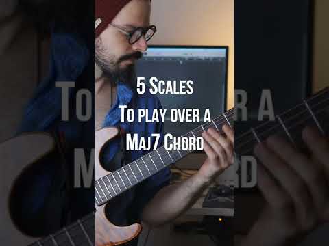 5 Scales YOU Can Play Over a Maj7 Chord | Jazz Fusion Hack #19