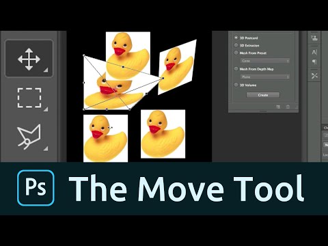How to use the Move Tool in Photoshop