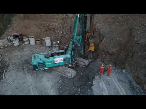 რიკოთის საუღელტეხილო გზაზე მე-14 ახალი  გვირაბი გაიჭრა
