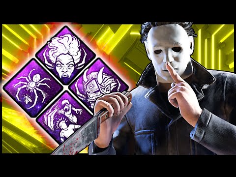 Red's Requested OBSESSION SLAYER MYERS BUILD! - Dead By Daylight