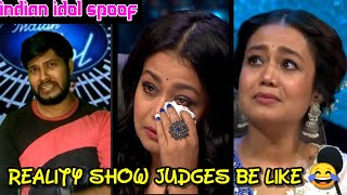 Neha Kakkar Crying In Indian Idol Spoof 😂  Real