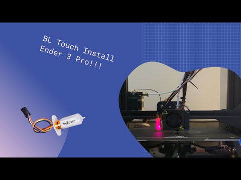 Ender 3 Pro - BLTouch Install  [HOW TO 2020]