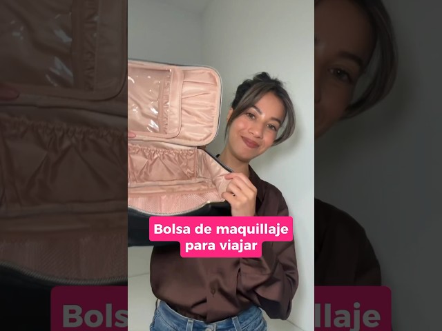Vídeo relacionado con SURALIN 2 bolsas de malla para cosméticos, bolsa de playa, organizador de viaje, neceser para maquillaje de mujer
