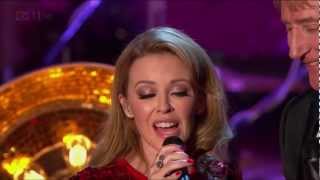 Kylie Minogue - Let It Snow (Rod Stewarts Christmas 9th December 2012)