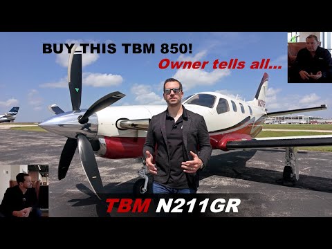 BUY THIS TBM 850 FOR UNDER $2M! G1000 NXi, 5-Blade Prop – Owner Tells All - YouTube