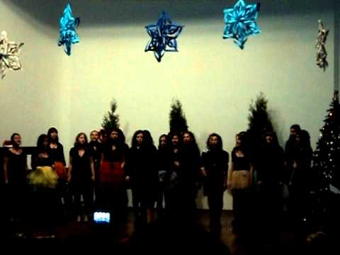 Astazi s-a nascut IIsus Hristos compozitor Ghe. Dutica...cor NoName Negruzzi, la pianTeodora Jescu